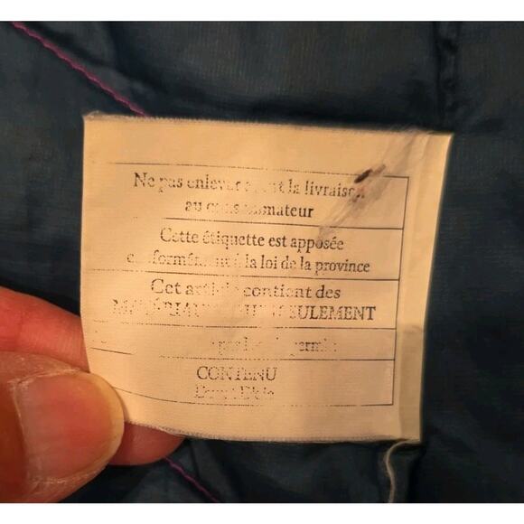 Patagonia Women’s Small Magenta Puffer Jacket Goose Down Insulated Warm Outdoor - Picture 6 of 10